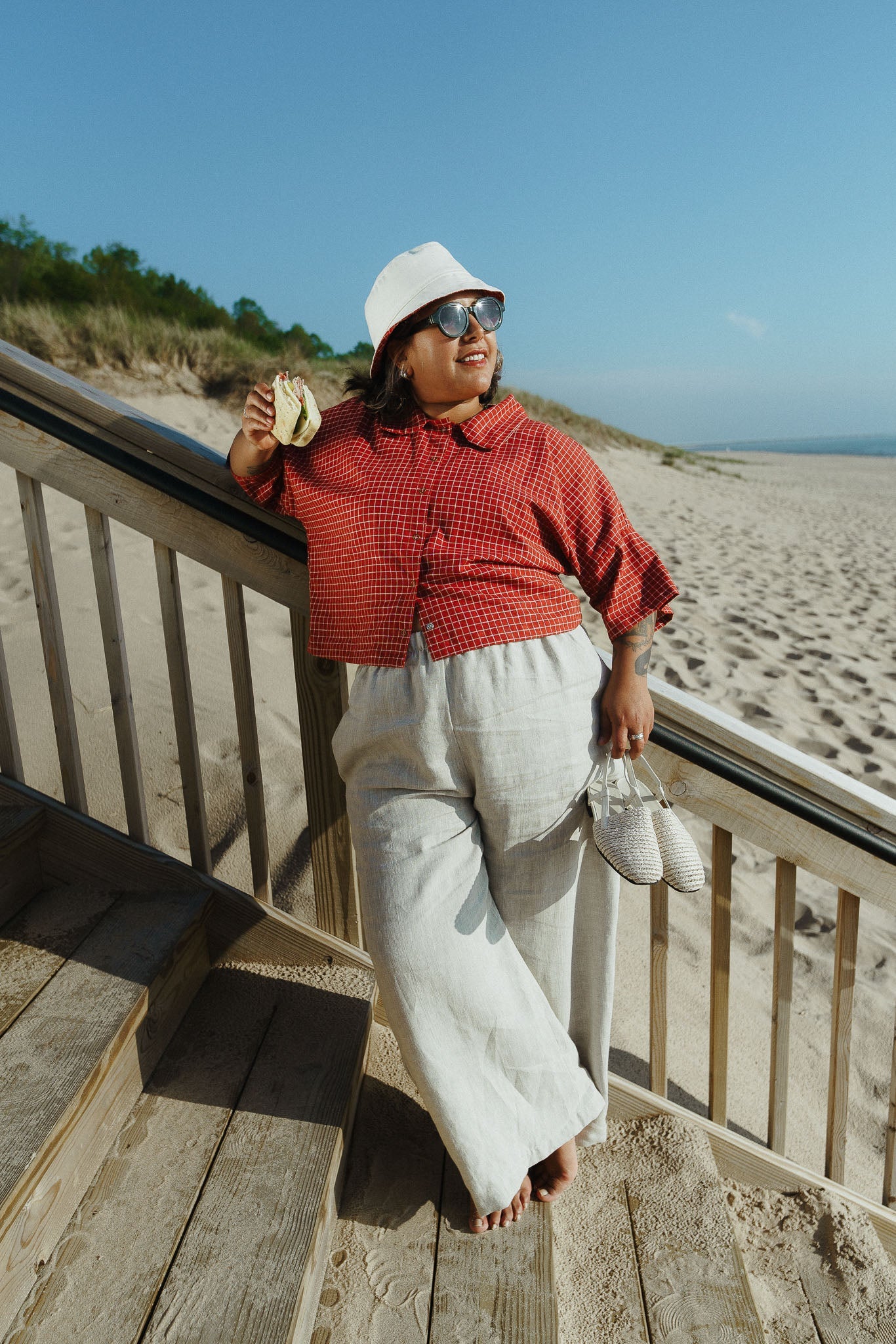 Elaina Pants in Sand Dollar
