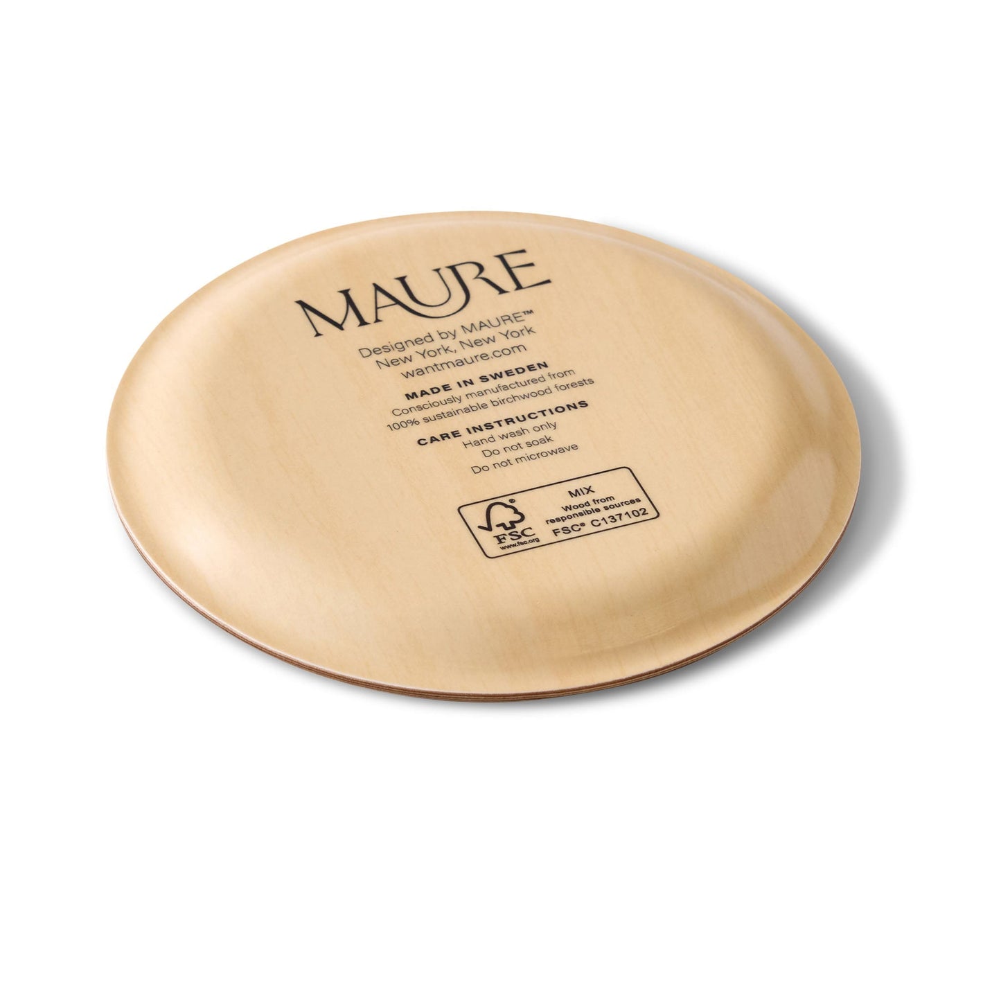 Blue Jays Birchwood Tray - Mini Round - Set of 2