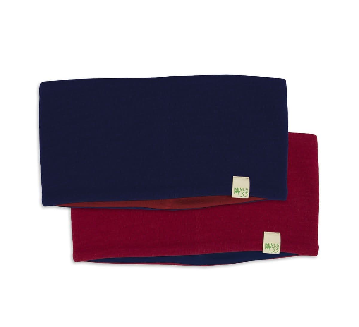 Midweight Reversible Wool Headband - 100% Merino Wool - Osadia Concept Store