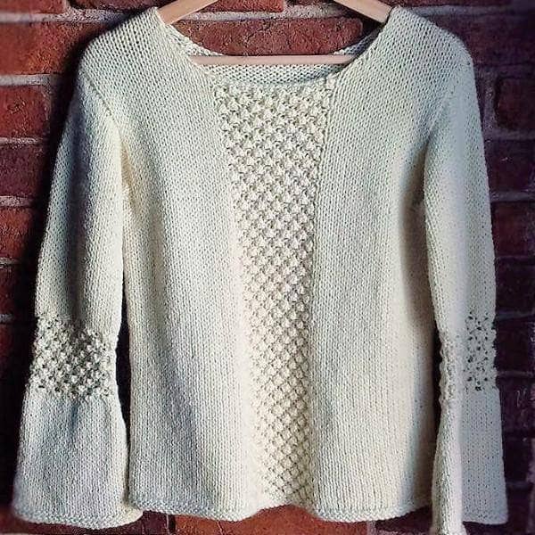 Miracle Twisted Sweater Pattern