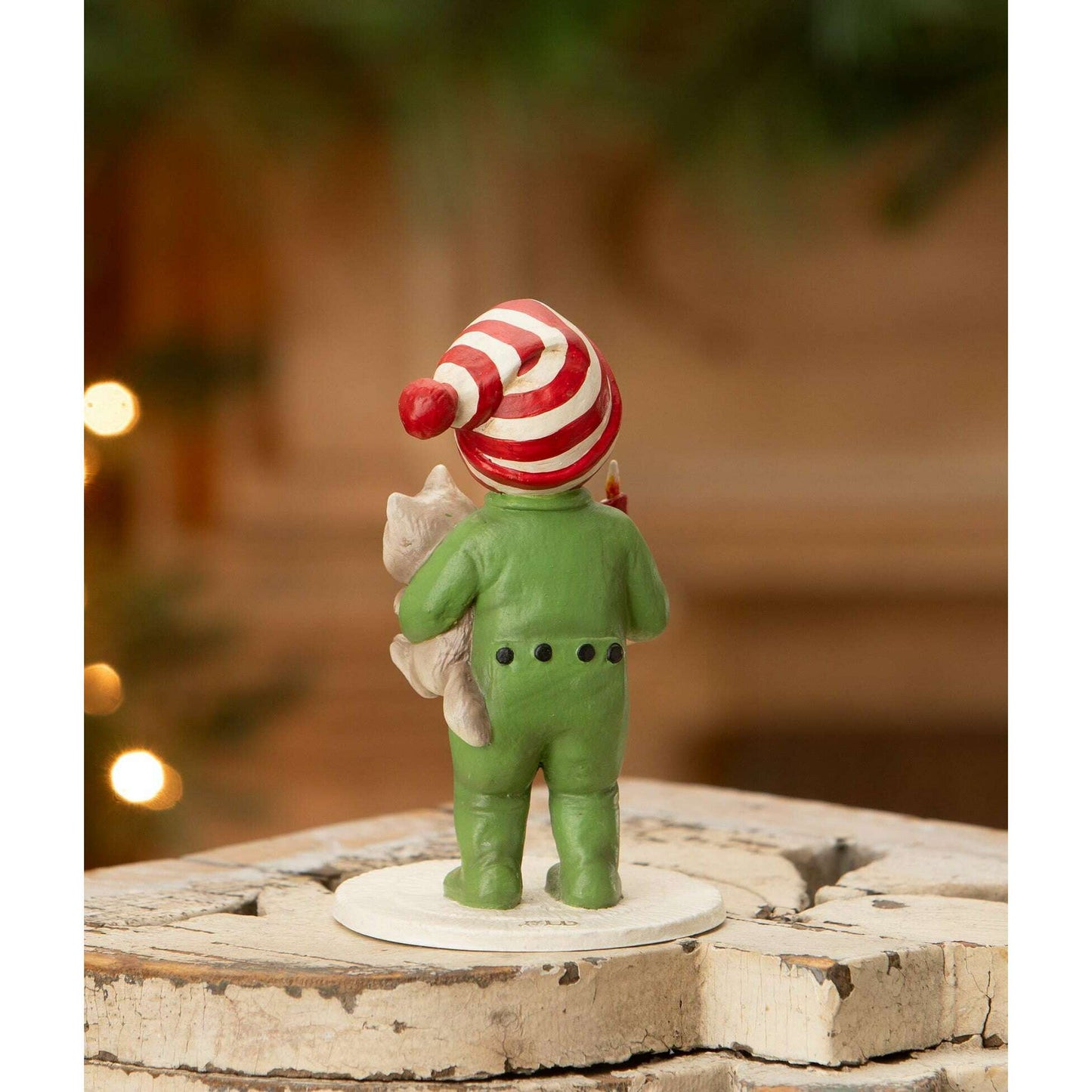 Noah with Cat | Christmas Decor | Bethany Lowe