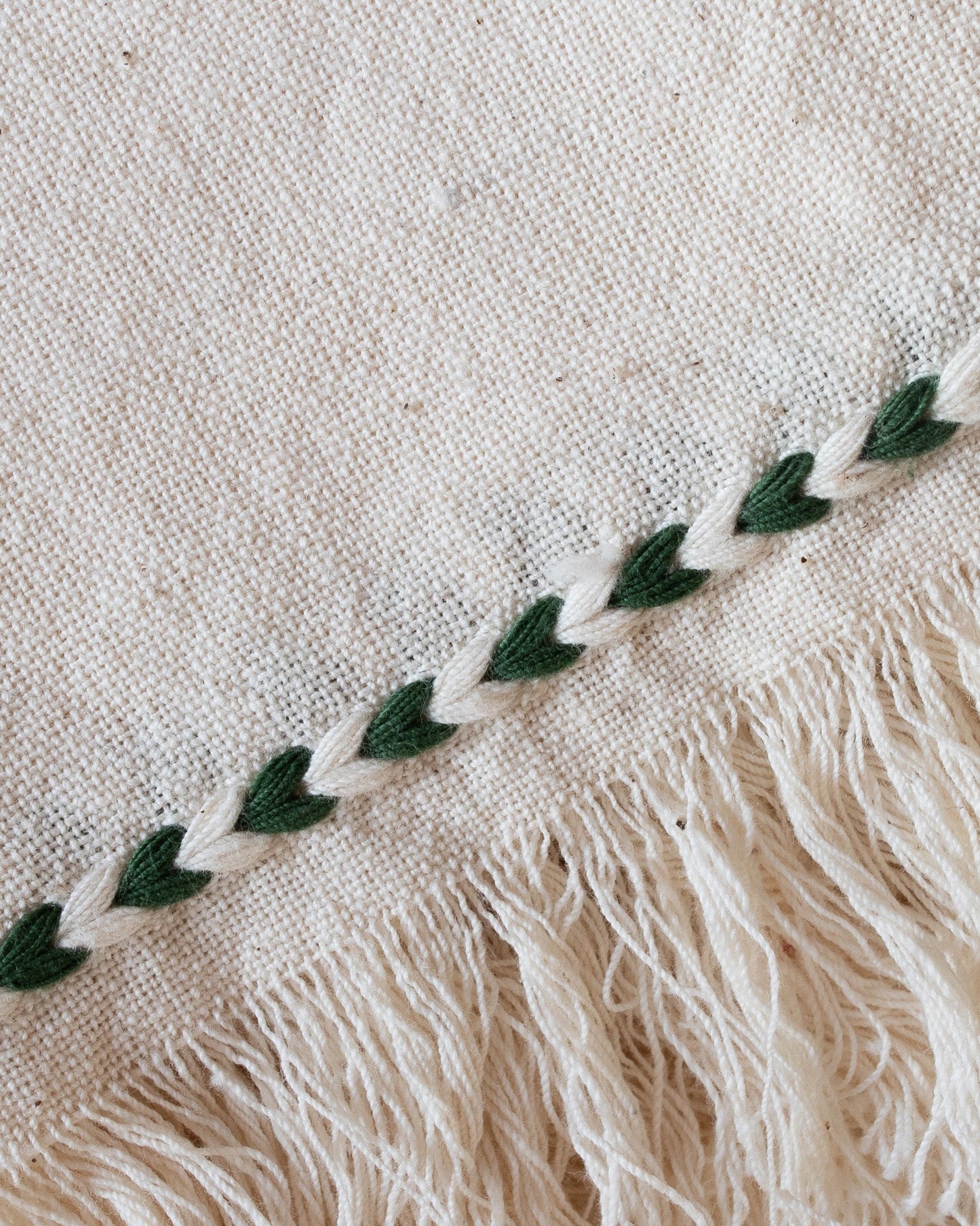 Olive Braid Detail Napkin | Set of 2