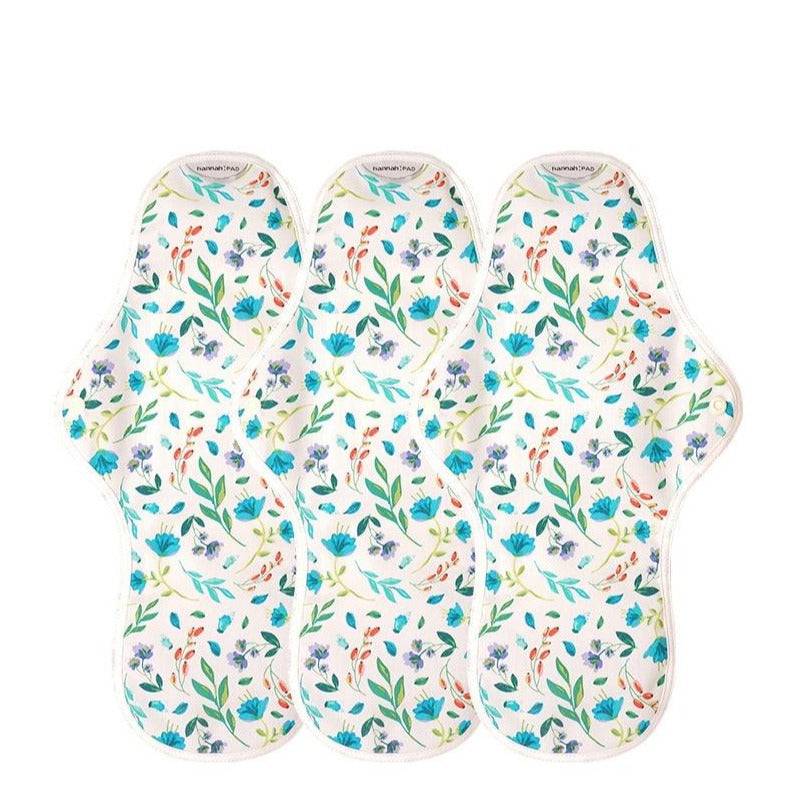 Organic Reusable Pads - 3 Overnight Pads