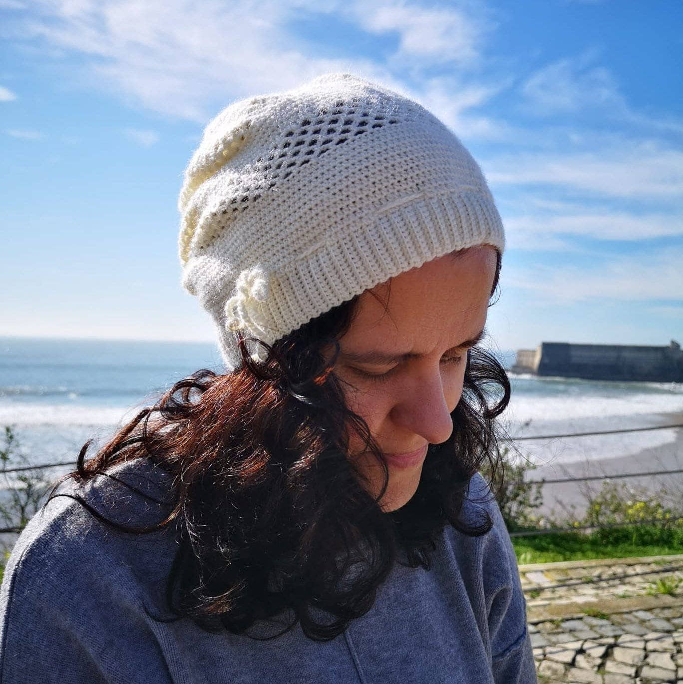 Out of the Snow Beanie Crochet Pattern