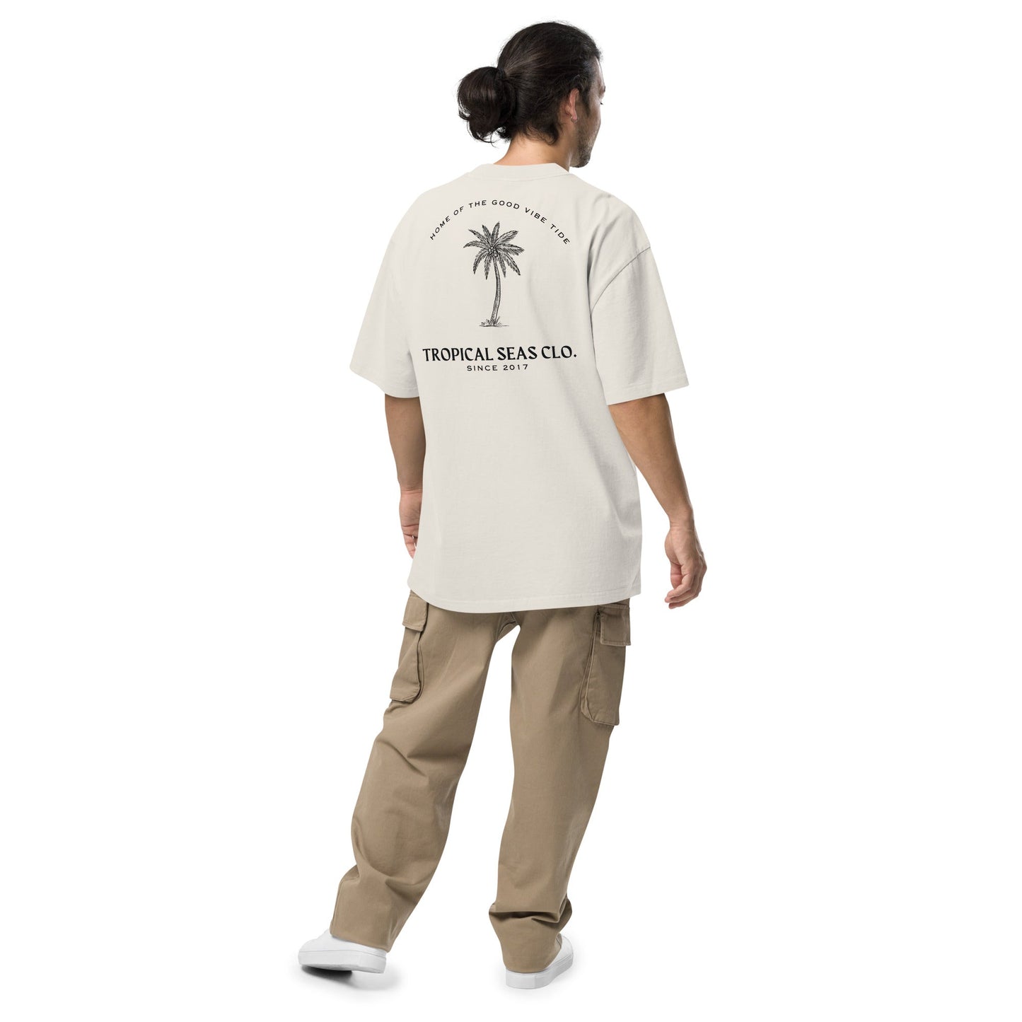 Oversized Perfect Palm faded t-shirt