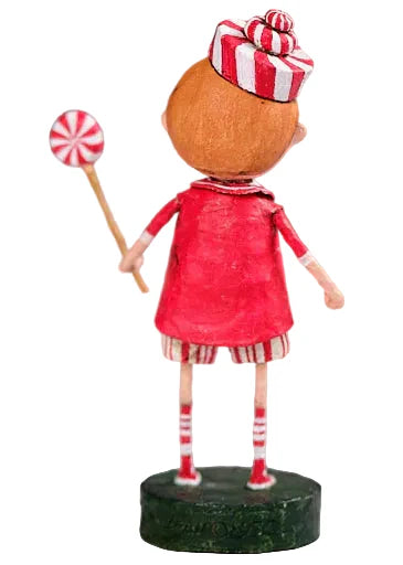 Peppermint Pete Figurine by Lori Mitchell *NEW* SHIPS AUGUST