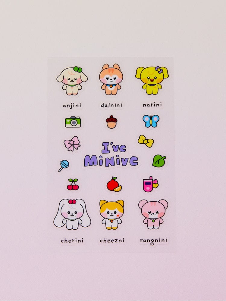 IVE - MinIVE Minini Official MD Plate Sticker 2