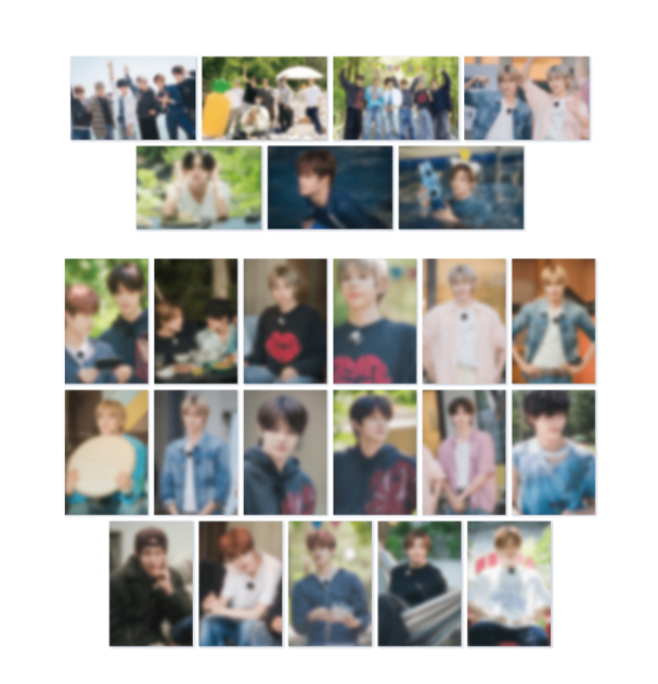 Riize - Boss Riize Pop Up Exhibition Official MD Postcard Book