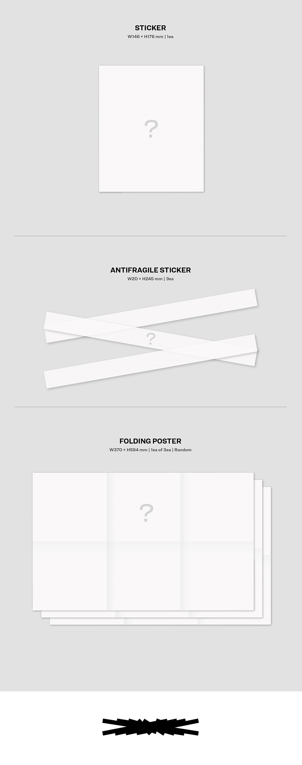 LE SSERAFIM 2nd Mini Album - Antifragile - Osadia Concept Store