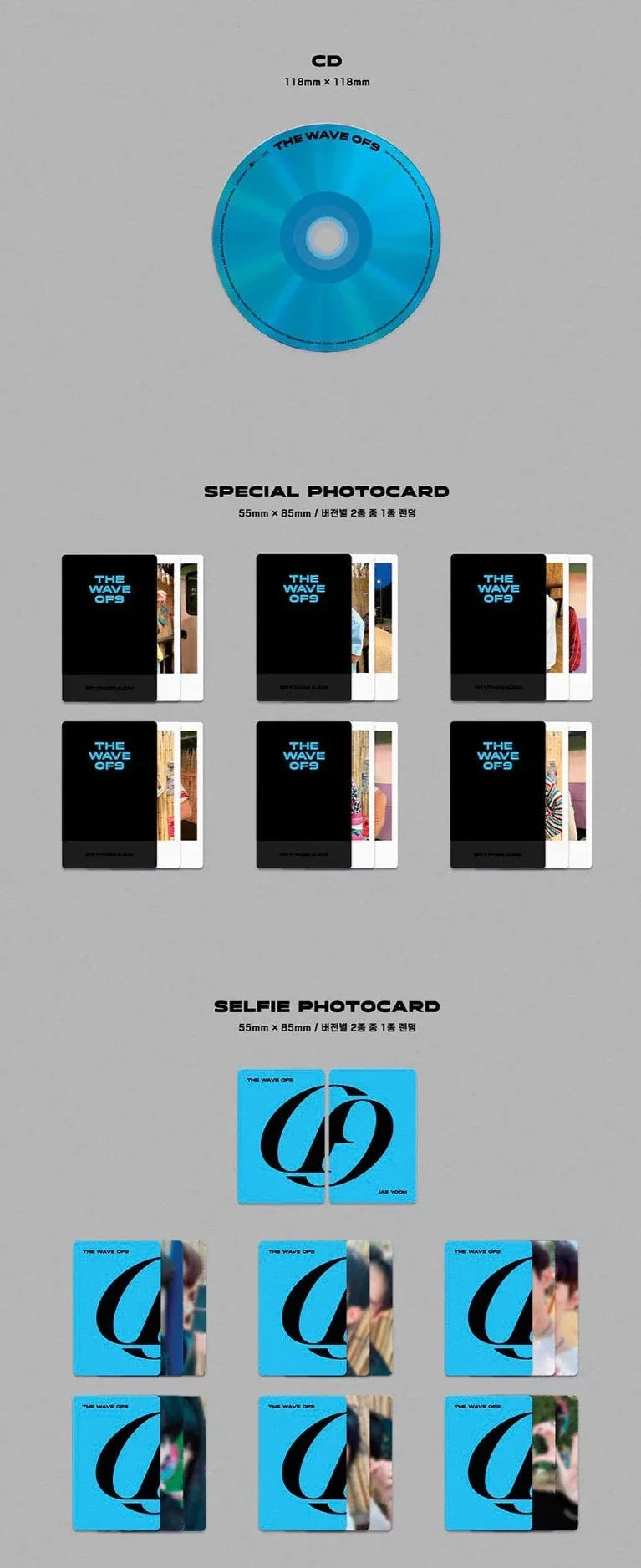 SF9 11th Mini Album - The Wave Of9 (Jewel Case Ver)