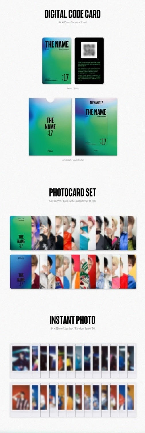 Seventeen 2022 Svt Photobook: The Name 17