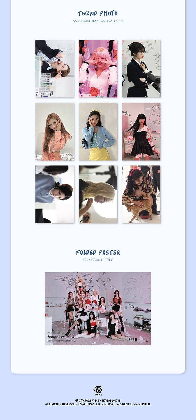 Twice 3rd Album - Formula Of Love (Result File Ver.)