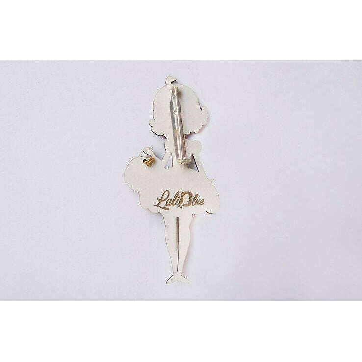 Pumpkin Woman Brooch by Laliblue | PRE-ORDER SHIPS IN 2-3 WEEKS