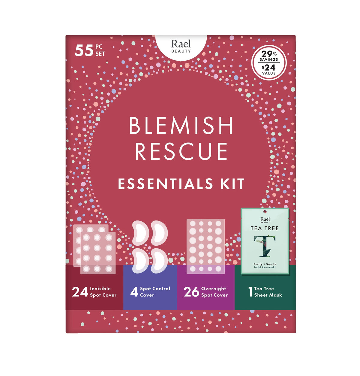 Rael Beauty Blemish Rescue Essentials Kit - New