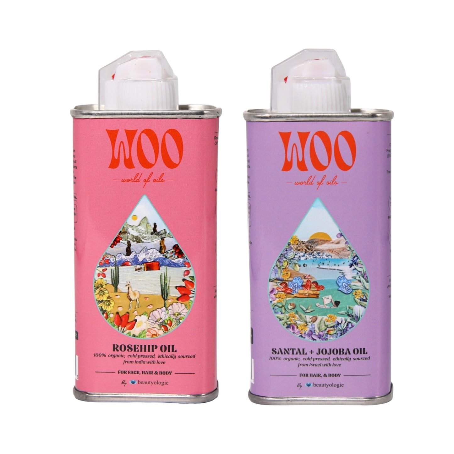 Bundle of 2 Oils, 100% Organic