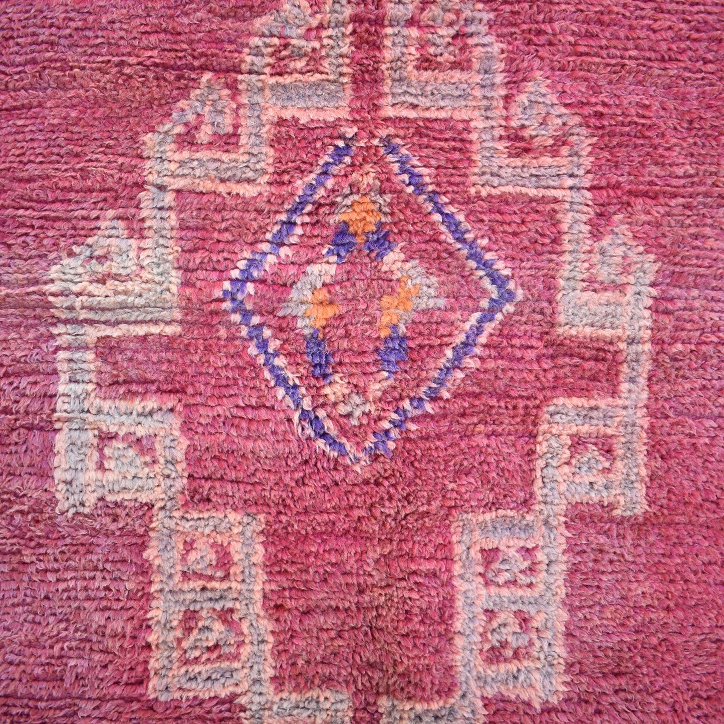 Sanaa Vintage Moroccan Wool Rug | 5'3" x 9'7"