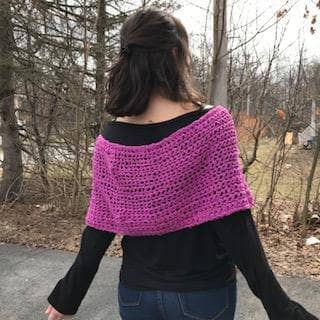 Silk Cloud Worsted Crochet Wrap Pattern - Osadia Concept Store
