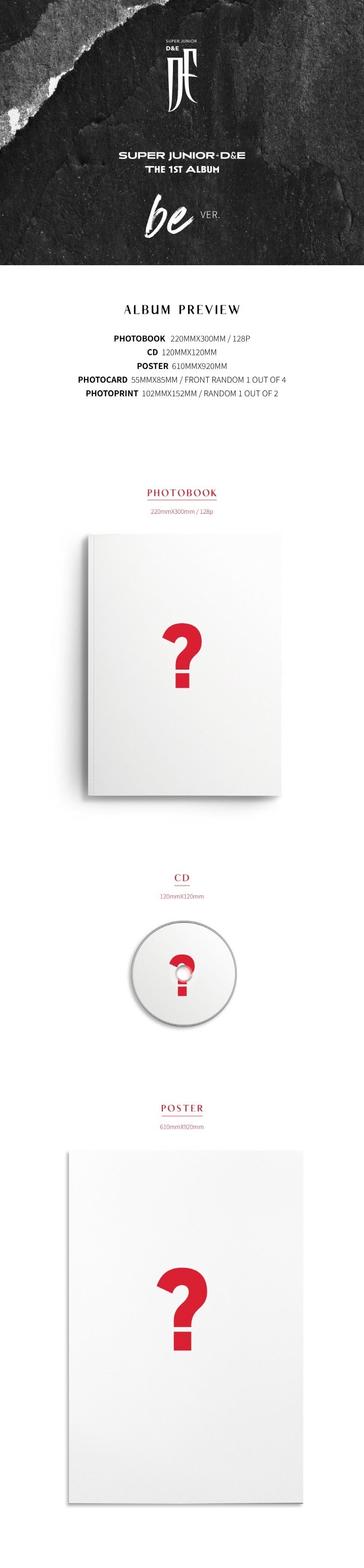 Super Junior D&E 1st Album - Countdown