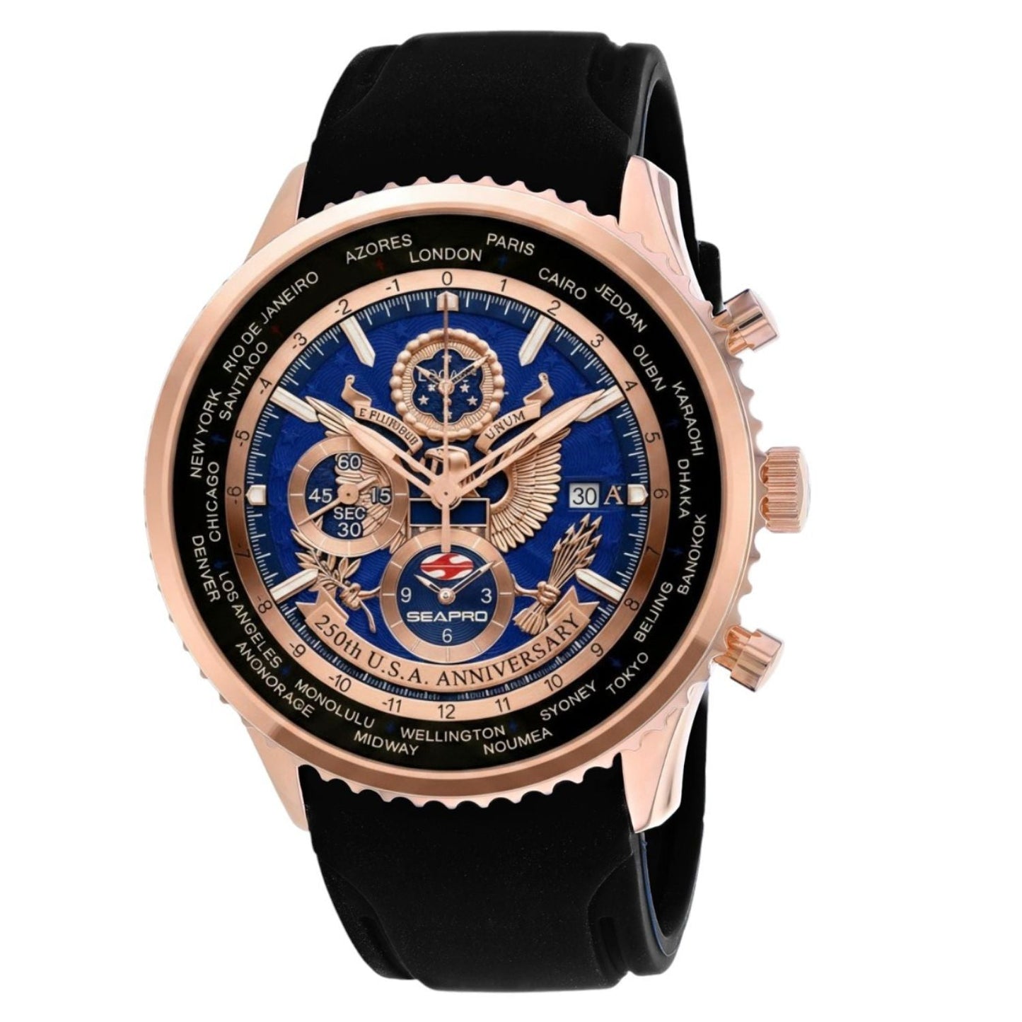 Seapro Men's 250th Anniversary Meridian Limited Edition Timepiece