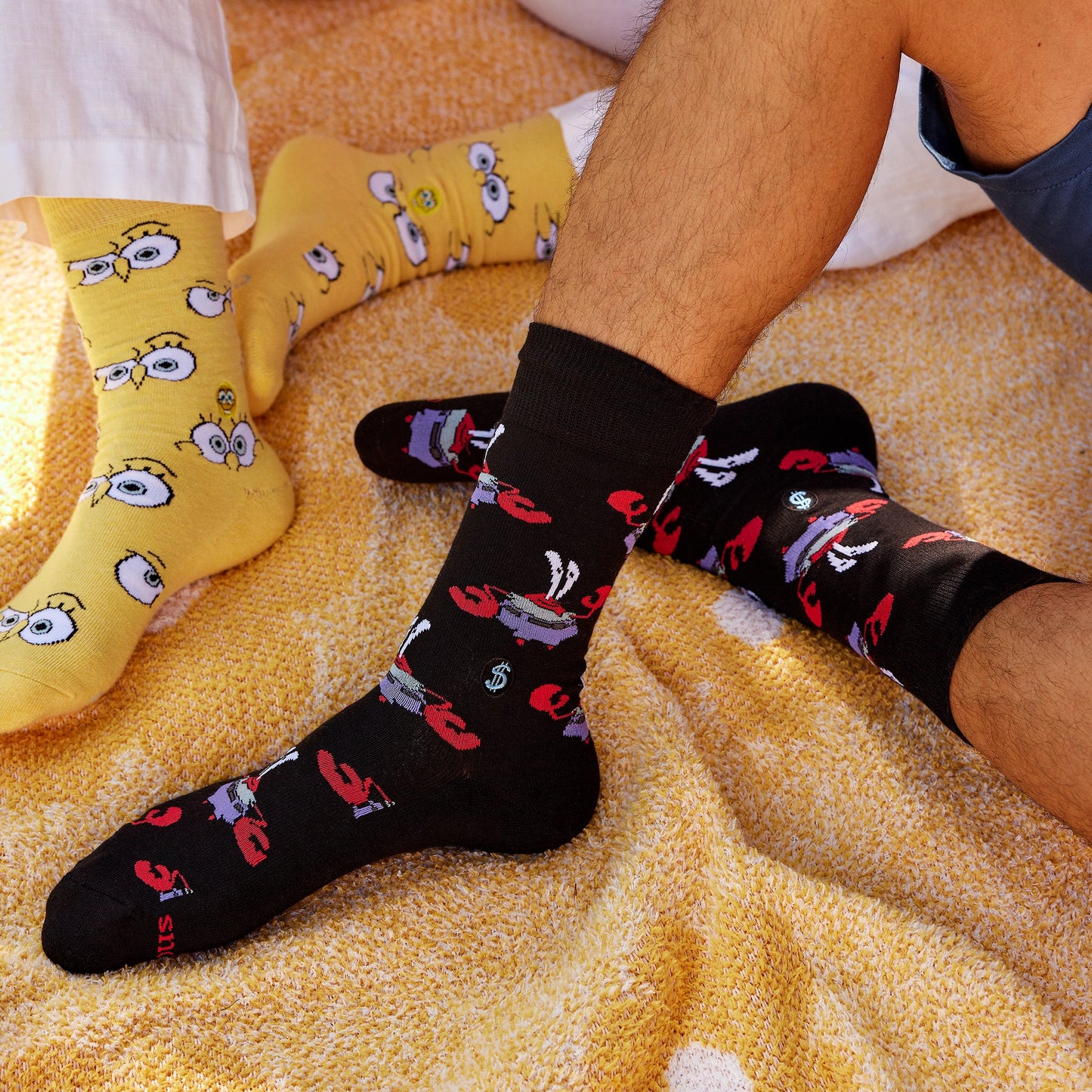 Mr. Krabs Socks that Protect Oceans - Osadia Concept Store