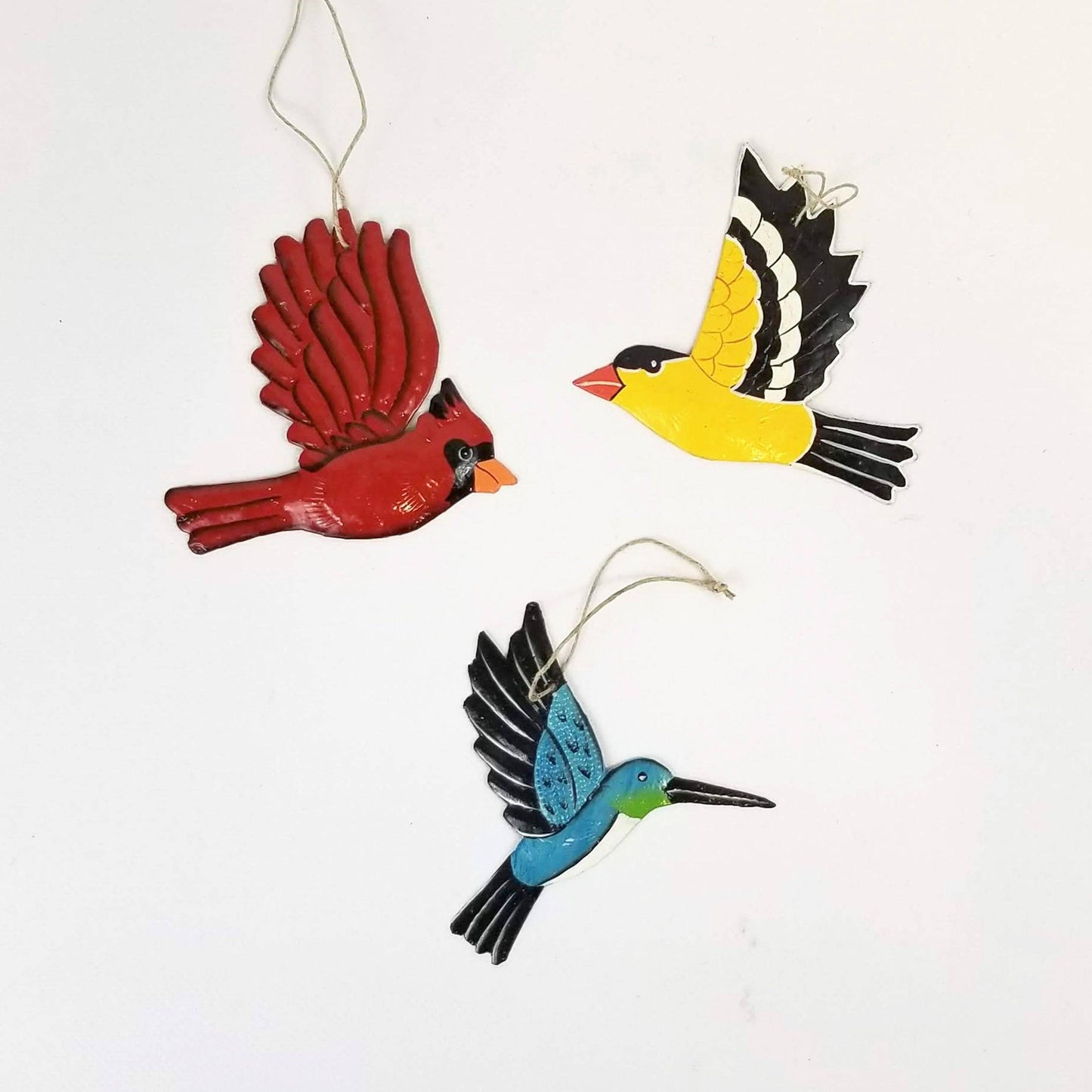 Summer Birds Ornaments