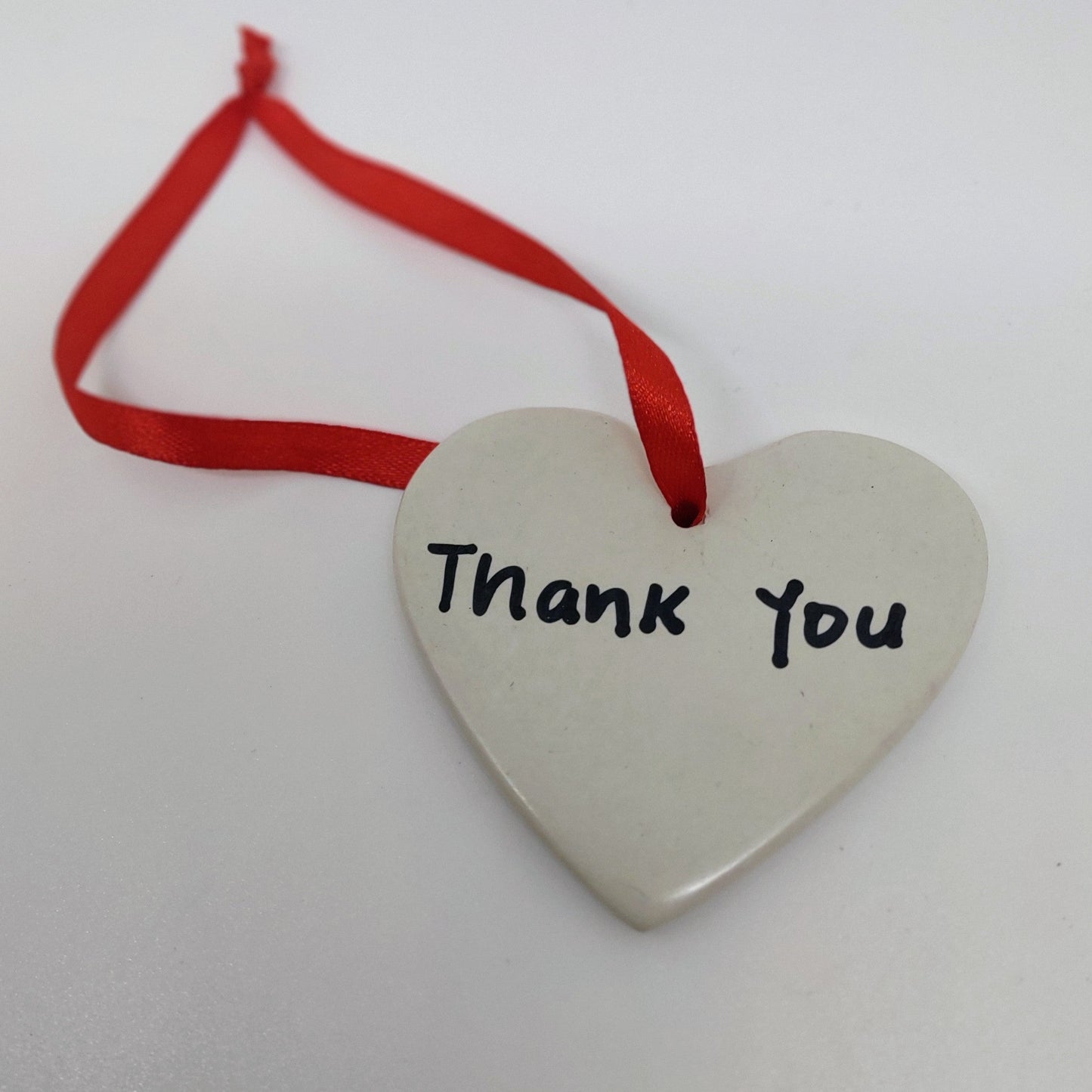 Heart Word Ornament Soapstone