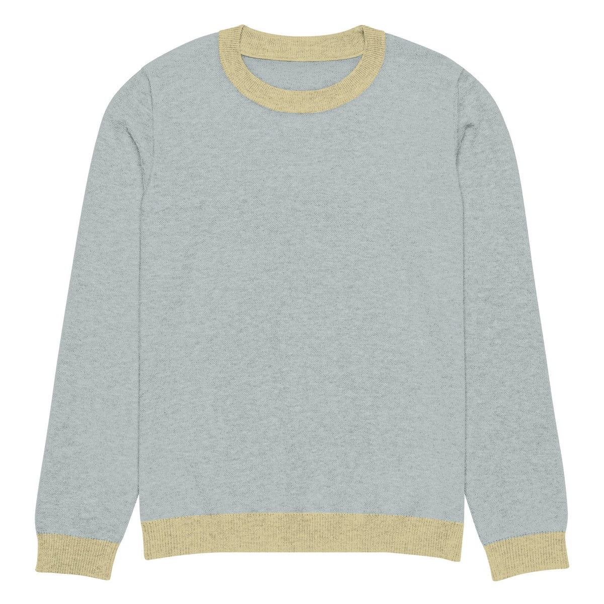 Sea Mist Knit Crew – Ocean-Inspired Autumn Sweater for Men