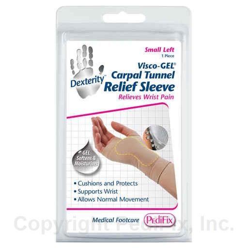 Pedifix Visco-Gel Carpal Tunnel Relief Sleeve, Small Right, 1 ea - 2 Oz
