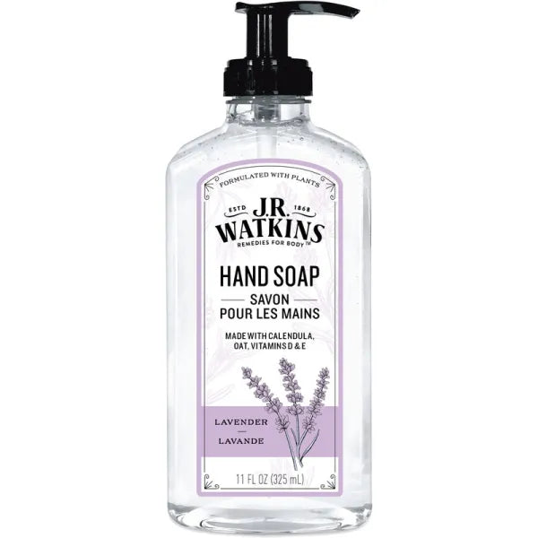 J.R. Watkins Hand Soap Coconut/Lavender Collection