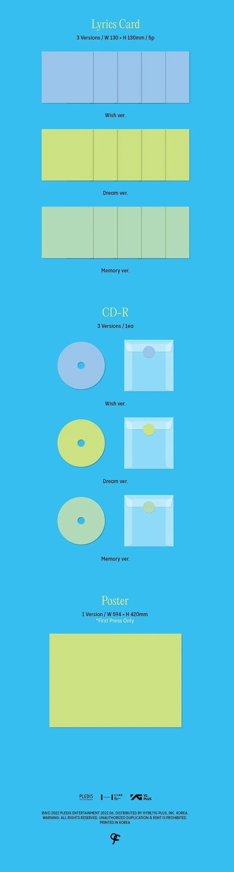 Fromis_9 5th Mini Album - From Our Memento Box