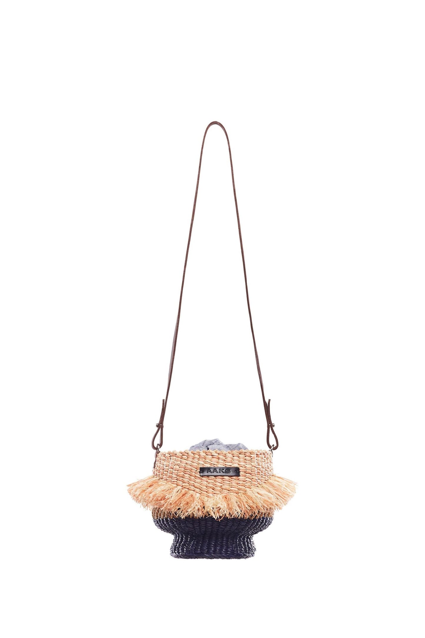 Baw Pot Natural Raffia Handbag