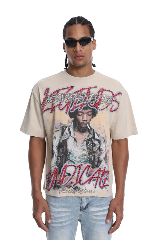 The Syndicate LND Tee - Beige