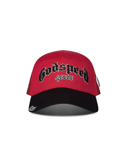 Godspeed GS Forever Trucker Hat - Red