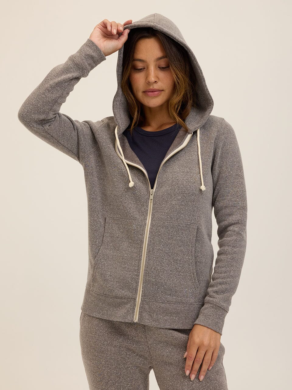 Triblend Zip Hoodie