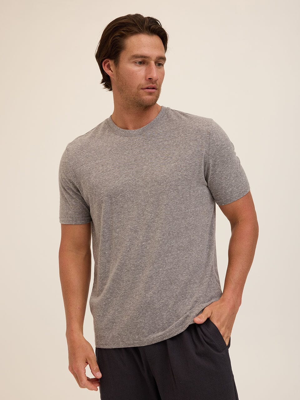 Triblend Crew Neck Tee