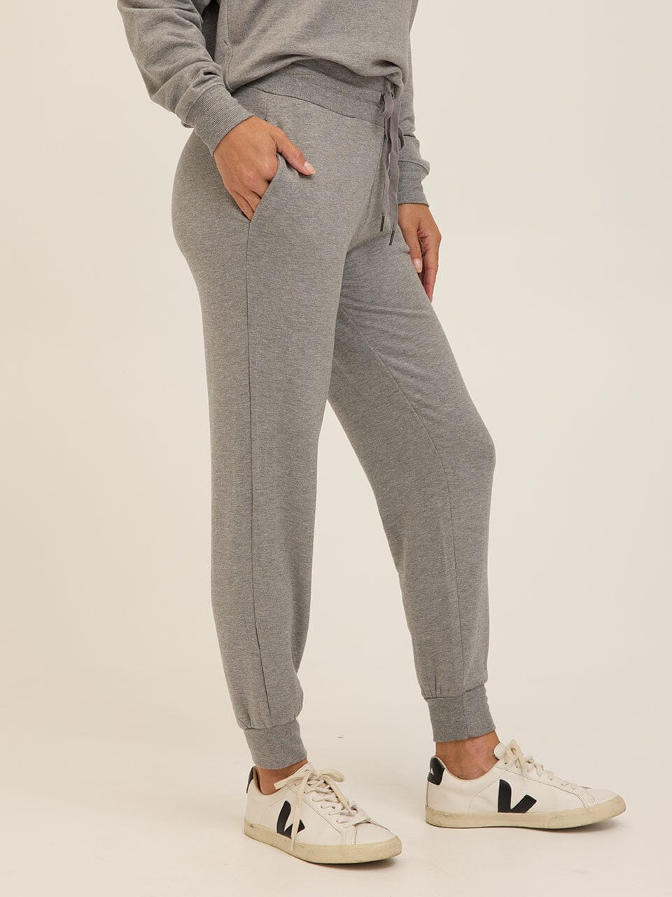 Connie Feather Fleece Jogger
