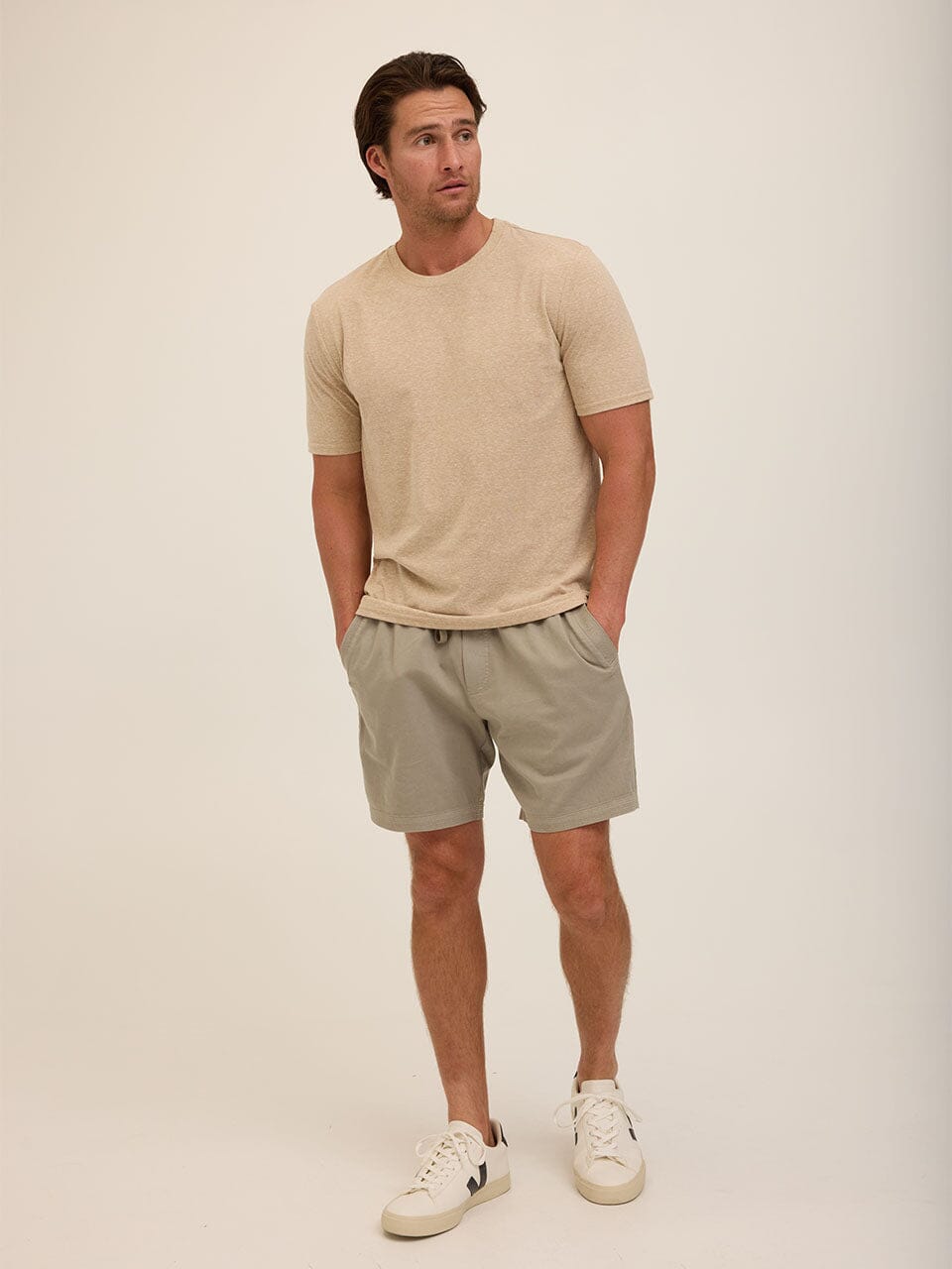 Triblend Crew Neck Tee