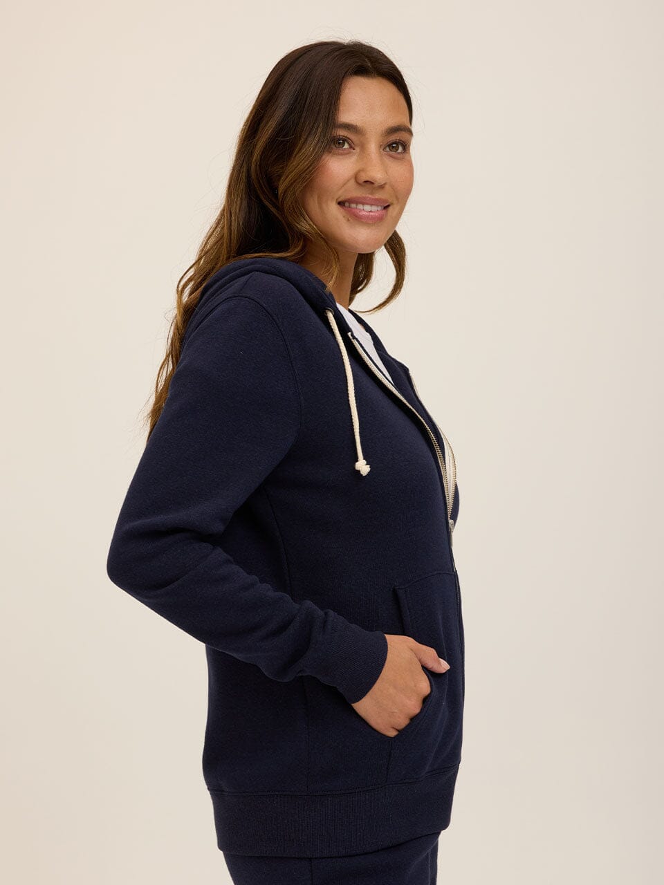 Triblend Zip Hoodie