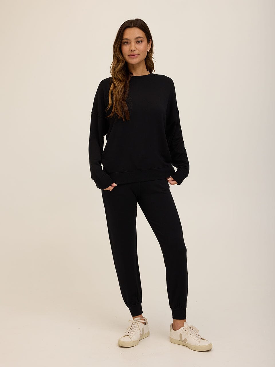Connie Feather Fleece Jogger