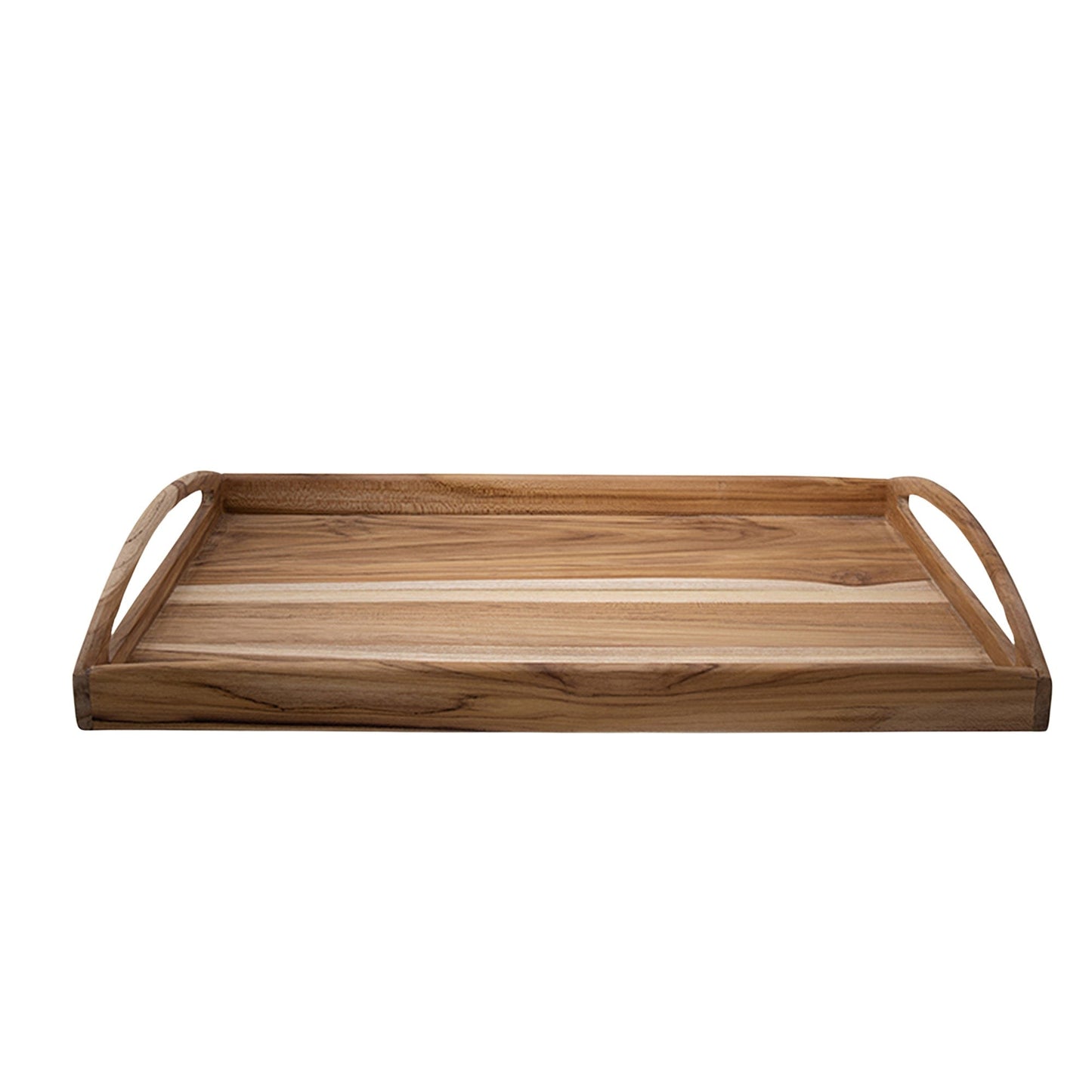 Handmade Teak Wood Serving Tray