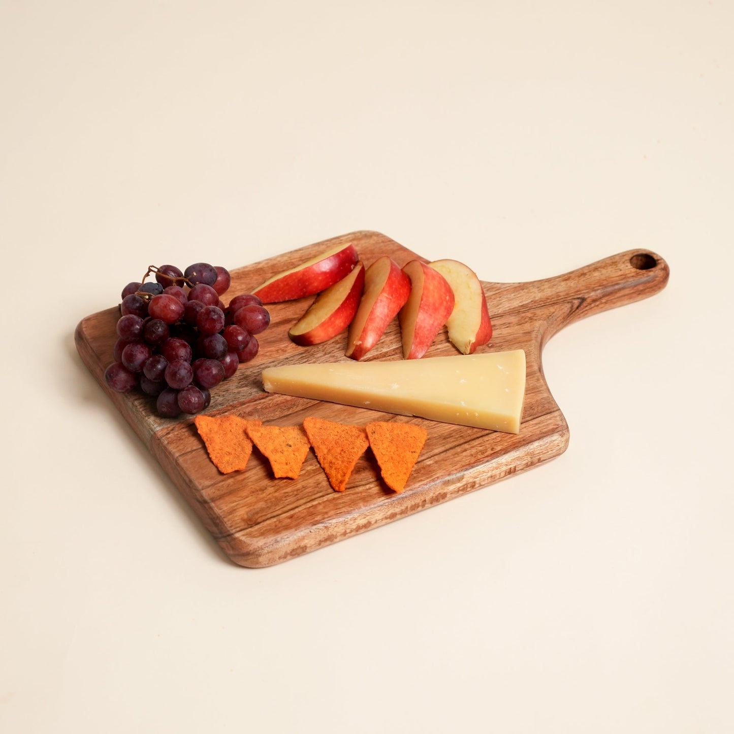 Acacia Wood Chopping Board with Handle, Cutting Board