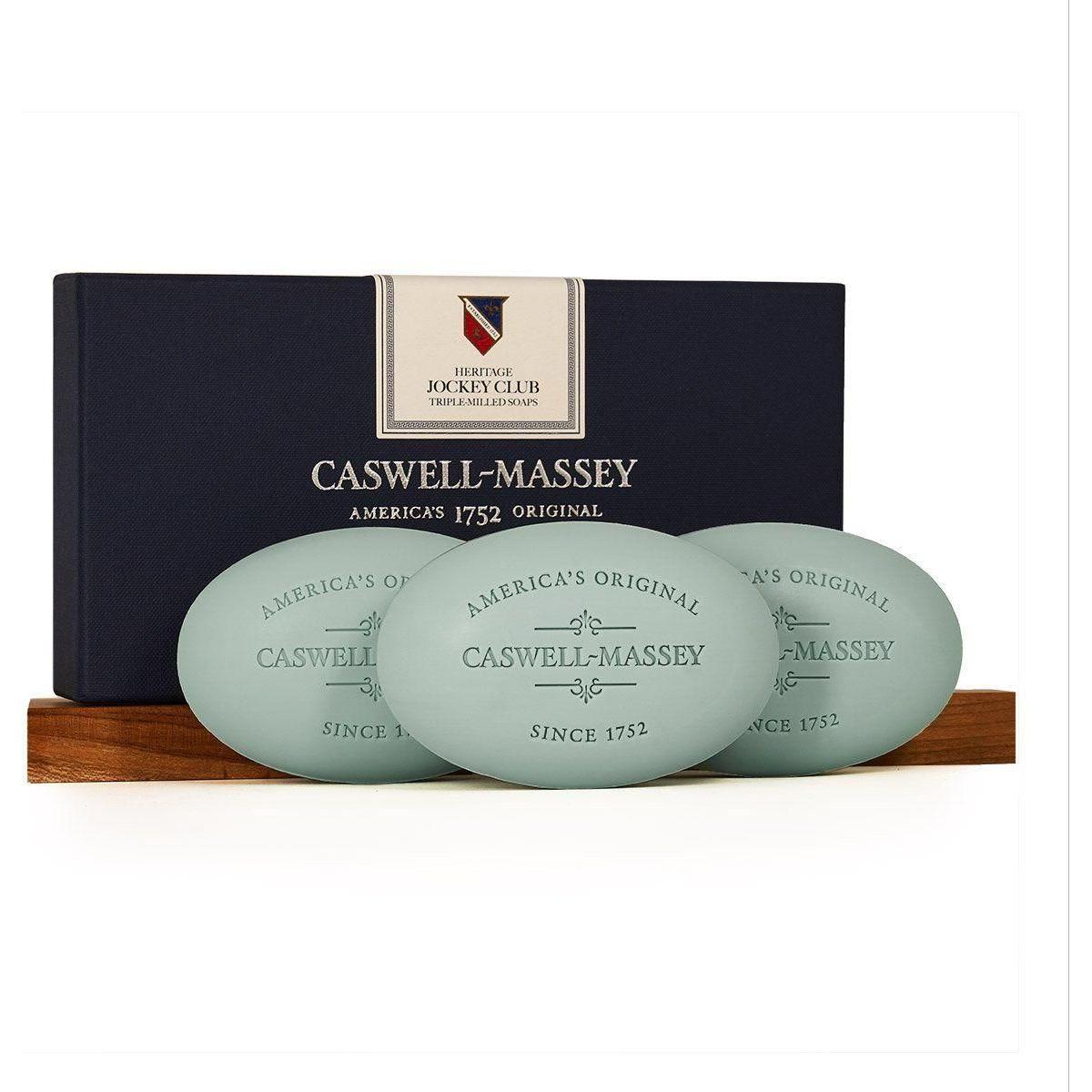 Caswell-Massey Bath Soap Box of Three 5.8 oz Each Bar Collection