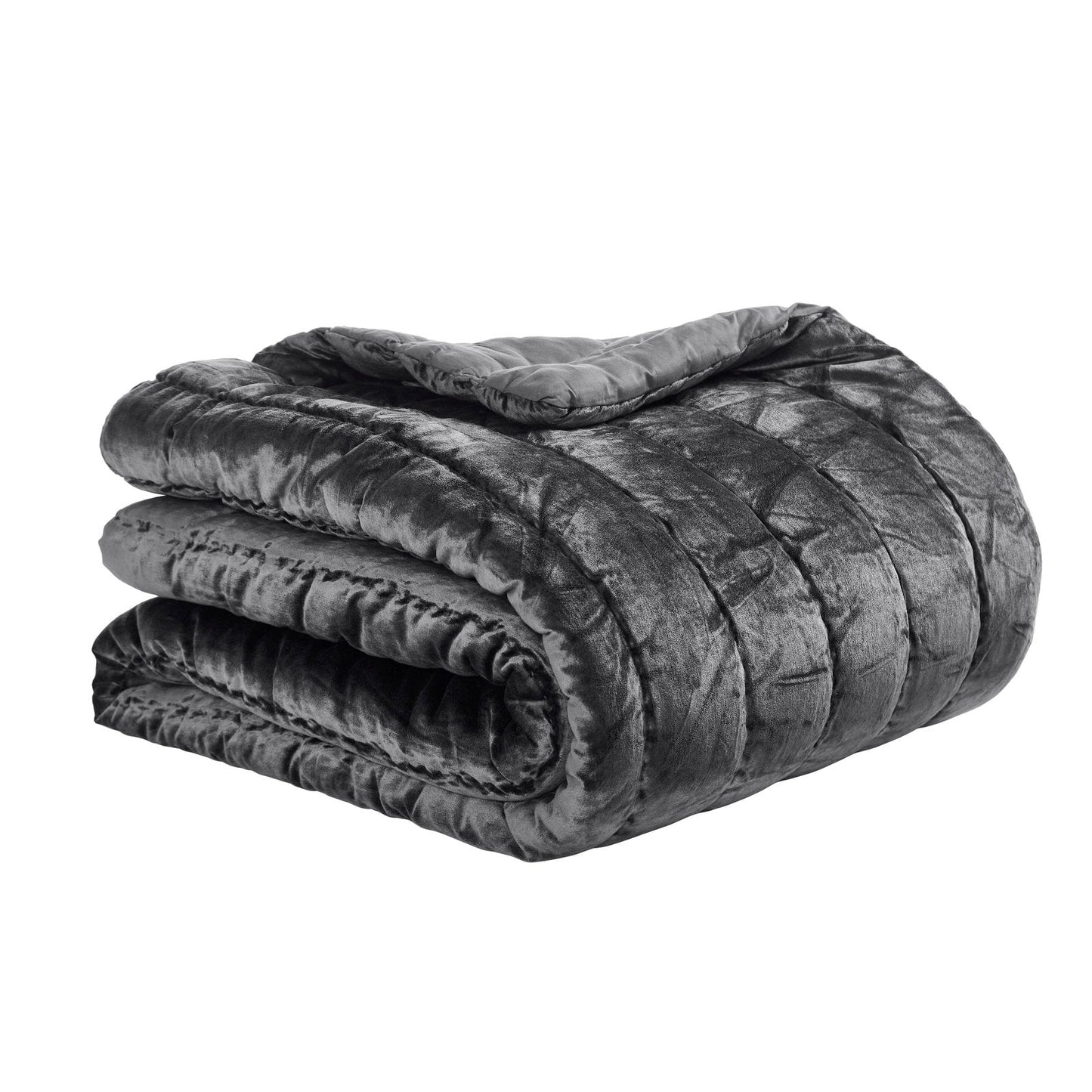 Gatsby Channel Velvet Quilt - Clearance