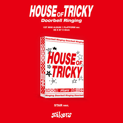 Xikers 1st Mini Album - House Of Tricky : Doorbell Ringing (Star Ver) Platform Album