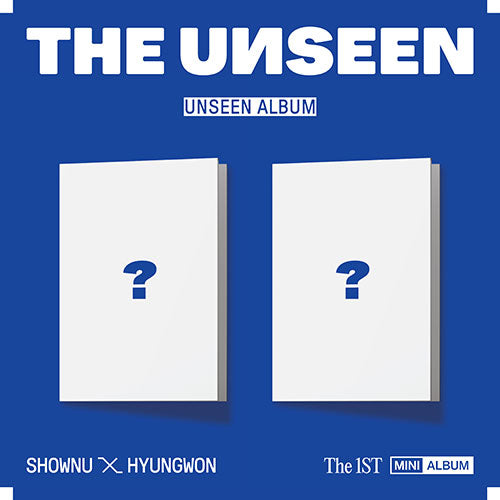 MONSTA X Shownu x Hyungwon 1st Mini Album - The Unseen 1st Mini Album (Unseen Album Ver - Limited Edition)