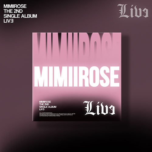 Mimiirose 2nd Single Album - Live
