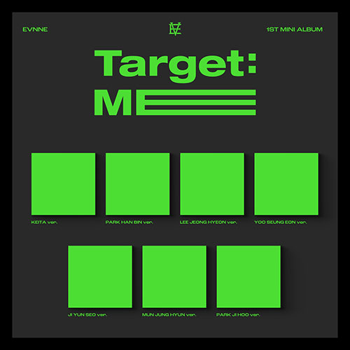 Evnne 1st Mini Album - Target: Me (Digipack Ver.)