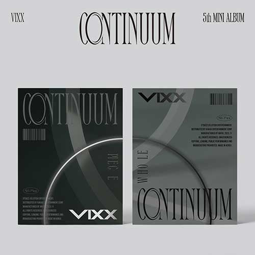 VIXX 5th Mini Album - Continuum
