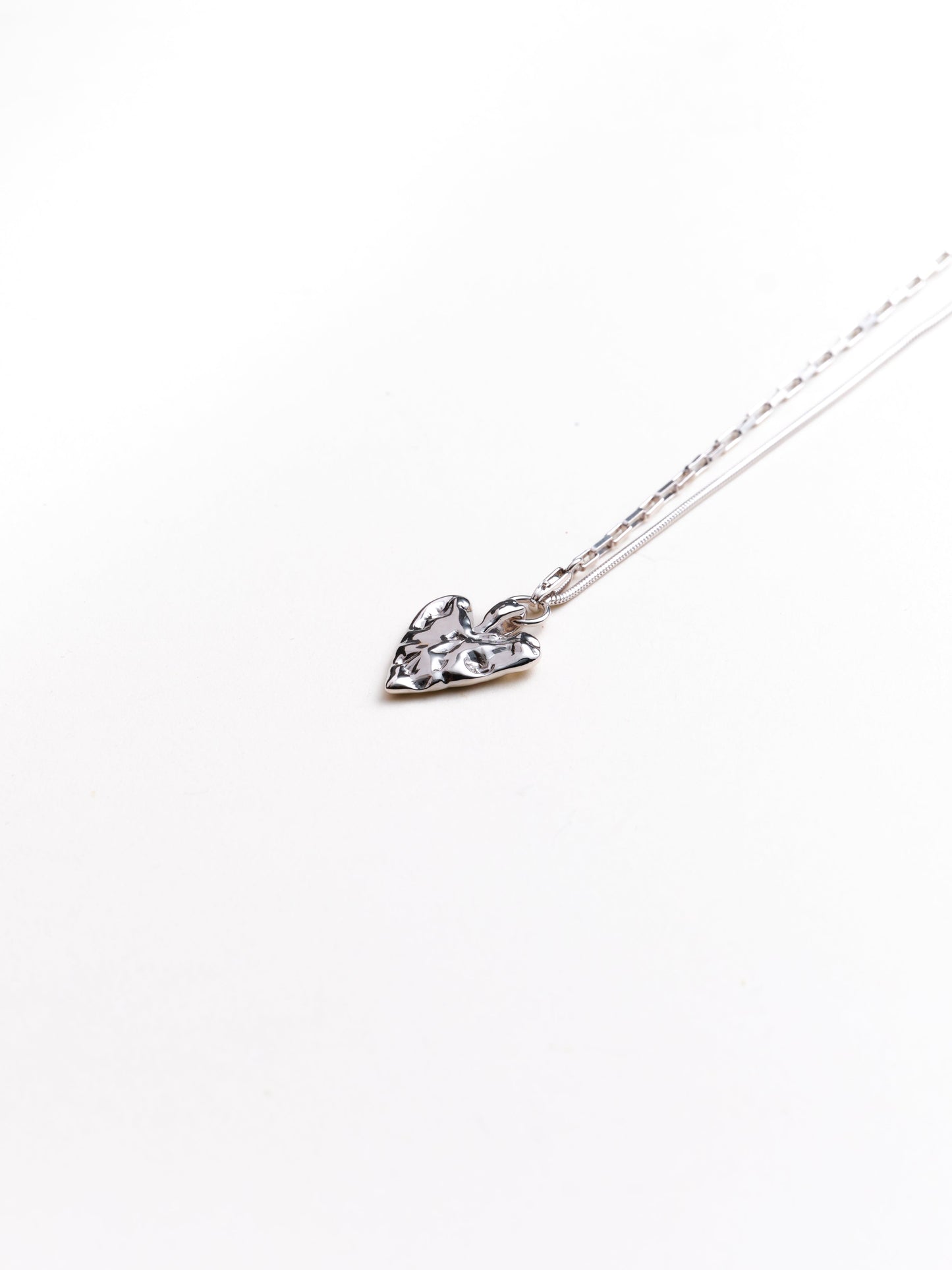 Jessie Beaten Heart Necklace