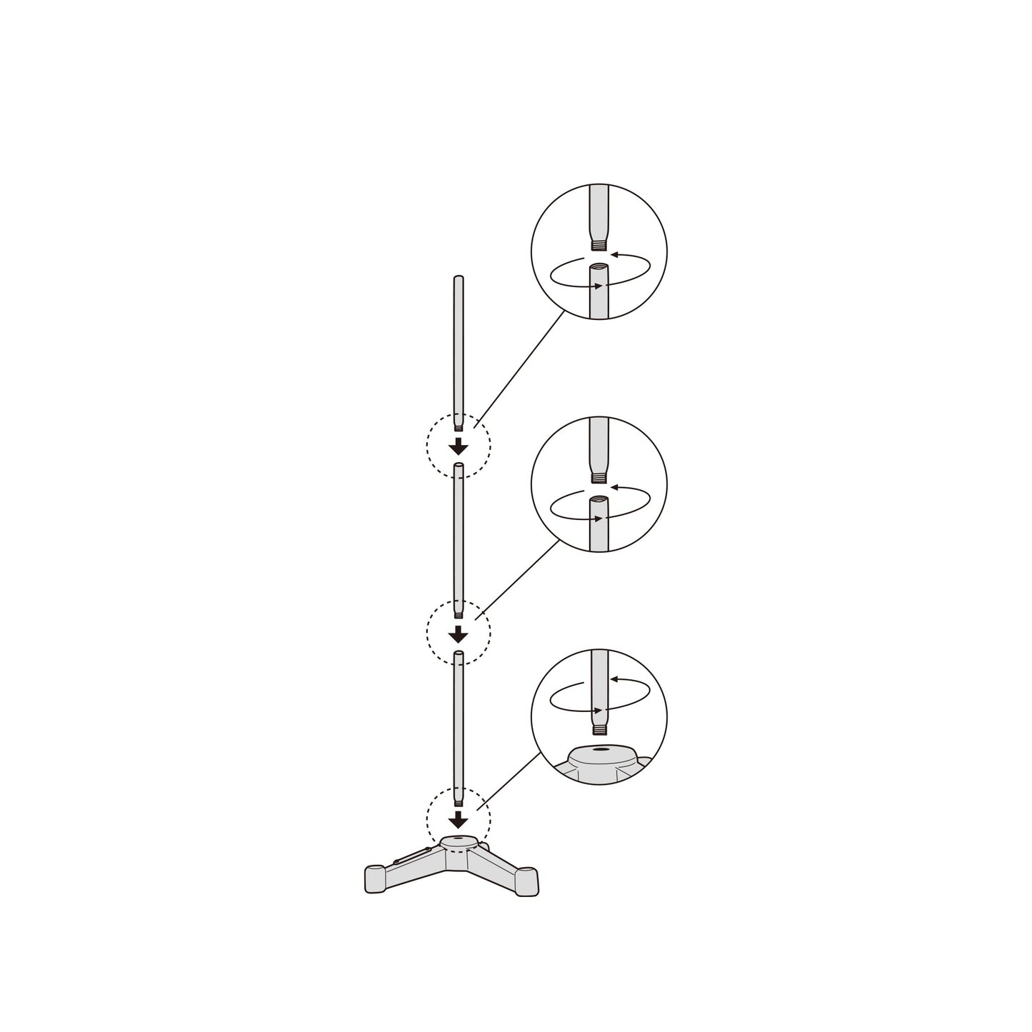 TOILET PAPER HOLDER - STRAIGHT